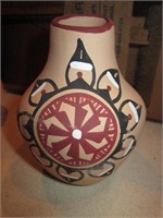 5" Jemez Native American Signed Pottery