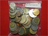 Bag of Mixed Foreign coins
