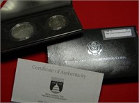 1989 2-Coin Congressional Proof Set
