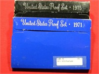 1971, 1975 Proof sets