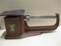 Vintage Triner Steel 25lb Scale