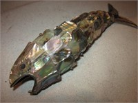 7" Abalone Shell Fish Shaped Bottle Opener