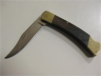 Vintage Buck Folding Pocket Knife - 8.5" Overall