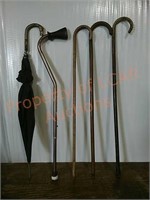 Vintage Walking Canes and more
