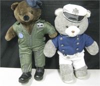 Air Force & Navy Stuffed Teddy Bears - 20" Tall