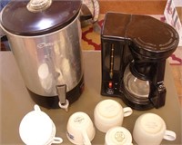 30 Cup & Single Cup Coffee Makers, Mugs