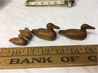 Miniature Duck Carvings