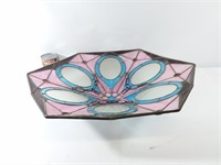 Abat-jour en vitrail - Stained glass lampshade