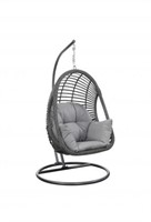 Sun City Elegant Living "Grey Hanging Chair"