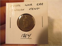 Civil War ERA Indian Head Cent 1864