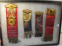 Fraternal Ribbons Early 1900s