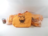 19 sacs Tiger Wanted Alive - Fabric bags