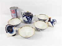 Service à thé en porcelaine russe (URSS)