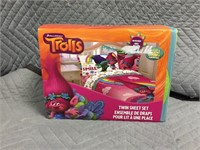 Twin Trolls Sheet Set