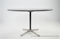 Round Concrete Top Herman Miller Table
