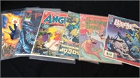 6 vintage comic books