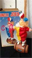 Vintage uncle Joey Rollaround clown works in