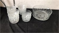 Set of arcoroc France glass bowls