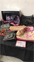 Group of purses and bags