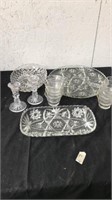 Group of crystal glass
