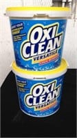 2 new Oxi clean stain remover 6 pound tubs each