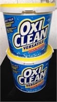 2 new Oxi clean stain remover 6 pound tubs each