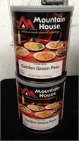 2 Mountainhouse freeze-dried garden green peas 16
