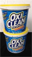 2 Oxi clean stain remover tubs 6 pounds each