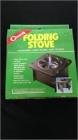 folding camp stove looks new in box