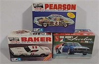3 Car model kits