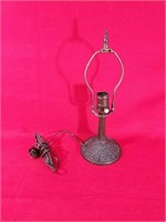 Small 1940's Cast Iron Table Lamp