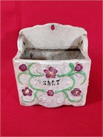 Antique Porcelain Salt Box