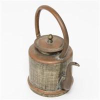 Chinese Mixed Metal Teapot, Yixing Manner