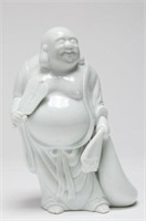 Japanese Porcelain Hotei Buddha, Clair-de-Lune
