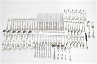 Reed & Barton Silver Flatware Service, "Francis I"