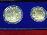 (1) 1986 Liberty Coin Set SILVER