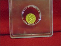 (1) *RARE* 1932 GOLD Olympic Sprinter token