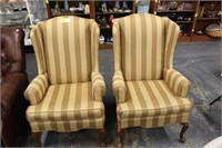 2pc Wingback Chairs