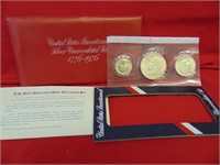 (1) 1776-1976-S Bicentennial SILVER 3 coin set