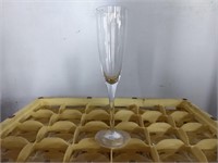 Champagne Flutes 27 Pieces  - Clear