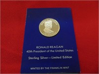 (1) Reagan Commem Coin SILVER