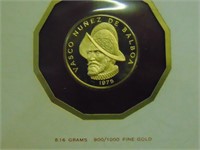 (1) 1975 100 Balboa GOLD Coin-Proof