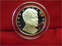 (1) JFK "1000 Grains Sterling" Proof Medal