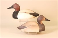 William Cranmer Pair of Hen and Drake Canvasback