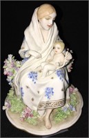 Fabris Italy Porcelain Hand Painted Figurine
