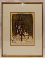 Framed Print, Abstract
