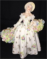Fabris Italy Hand Painted Porcelain Figurine