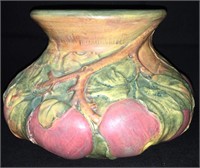 Weller Art Pottery Vase, Apple Design