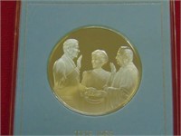 (1) 1985 Ronald Reagan .925 SILVER Proof Medal