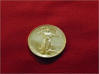 (1)American Double Eagle 1/4oz GOLD $10